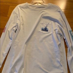 Vineyard vine shirt, size large